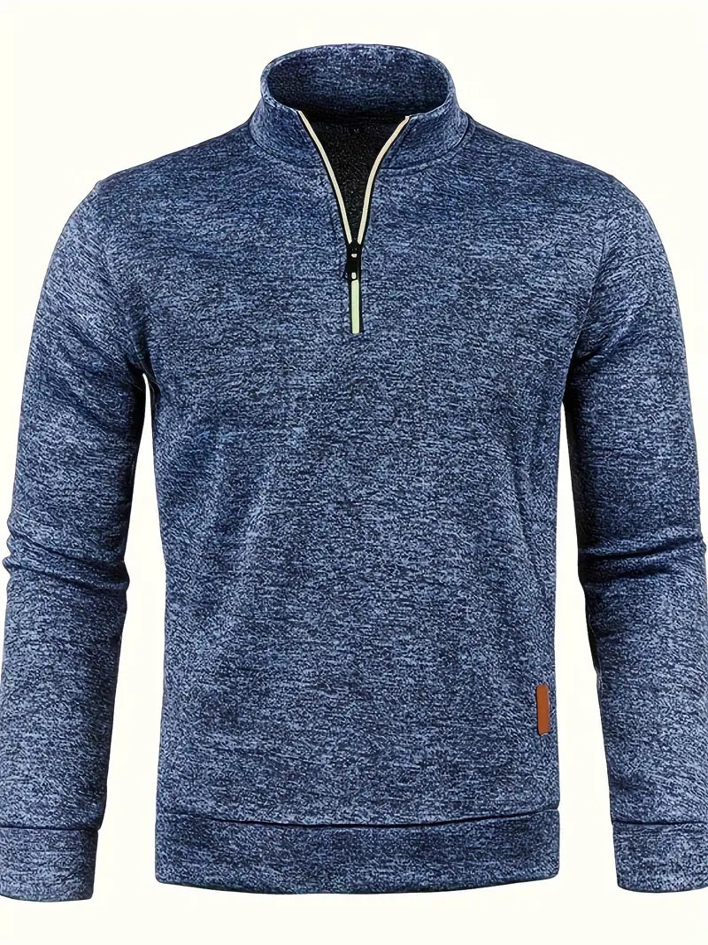Nicolas™ - Pull à Manches Longues en Polaire