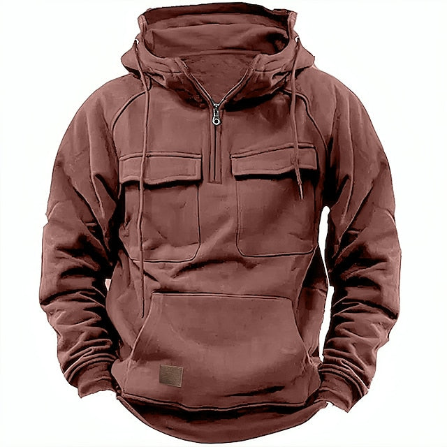 Michel™ - Douce Pull d'Hiver en Laine avec Fermeture Éclair